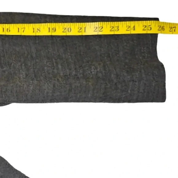 J. Ferrar Men's 100% Pure Wool Charcoal 3-Button Overcoat Blazer Size 46R - Picture 12 of 16